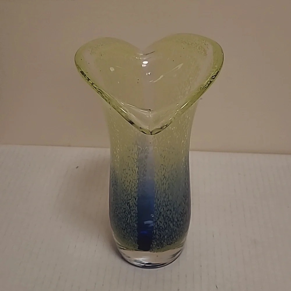 Murano Style Art Glass Vase